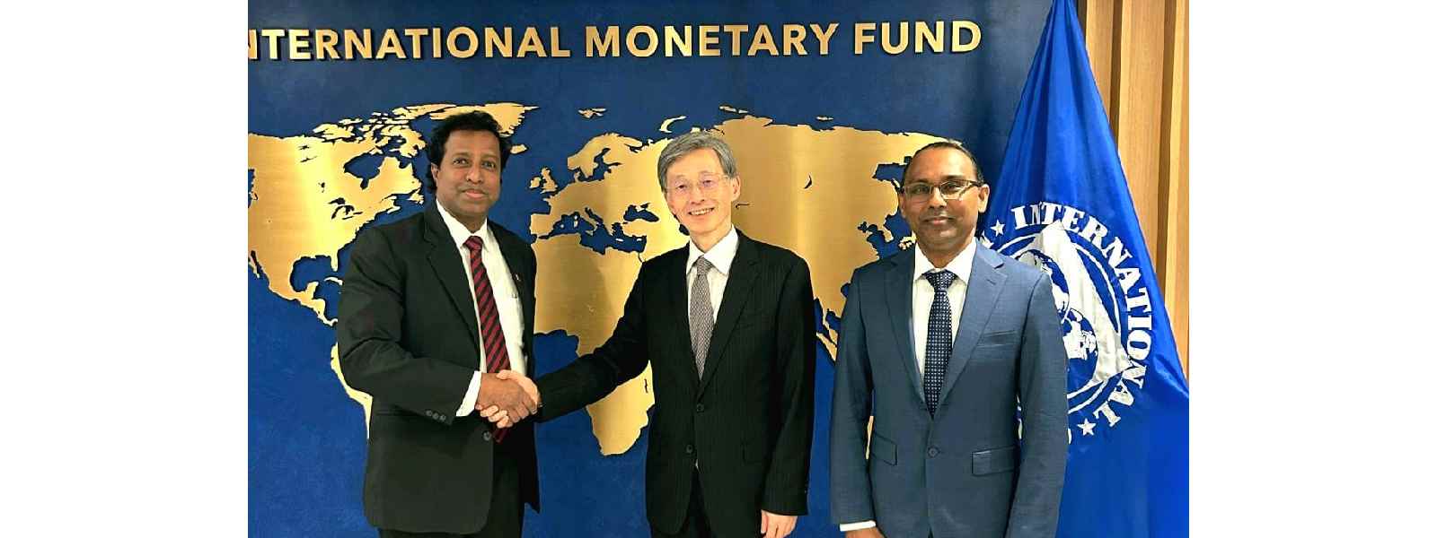 අගමැති ලේකම් IMF හා ලෝක බැංකුවේ ප්‍රධානීන් හමුවෙයි